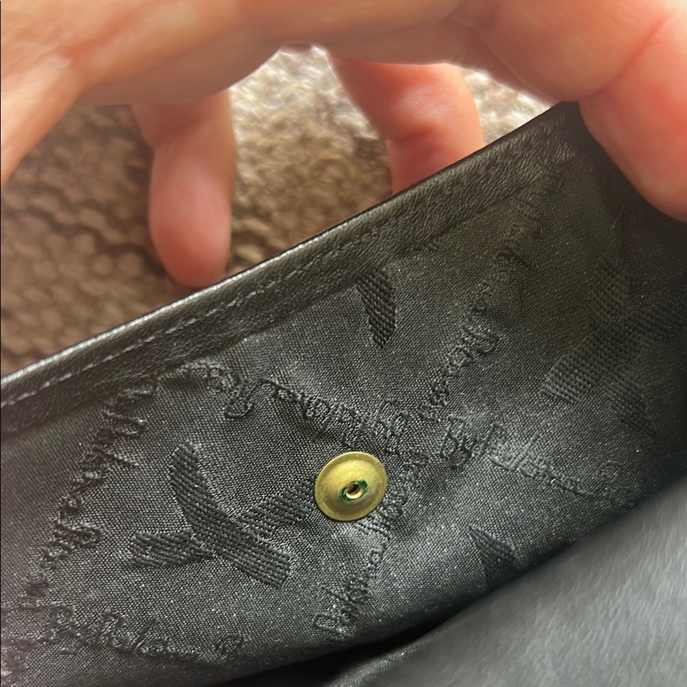 Vintage Paloma Picasso Black Leather Wallet - Picture 7 of 7
